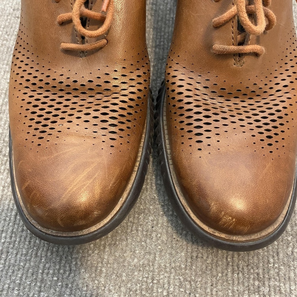Cole Haan Zerogrand Shoes Mens Size 8.5 Brown Leather Grand.OS Sneakers C25351 - Picture 5 of 11
